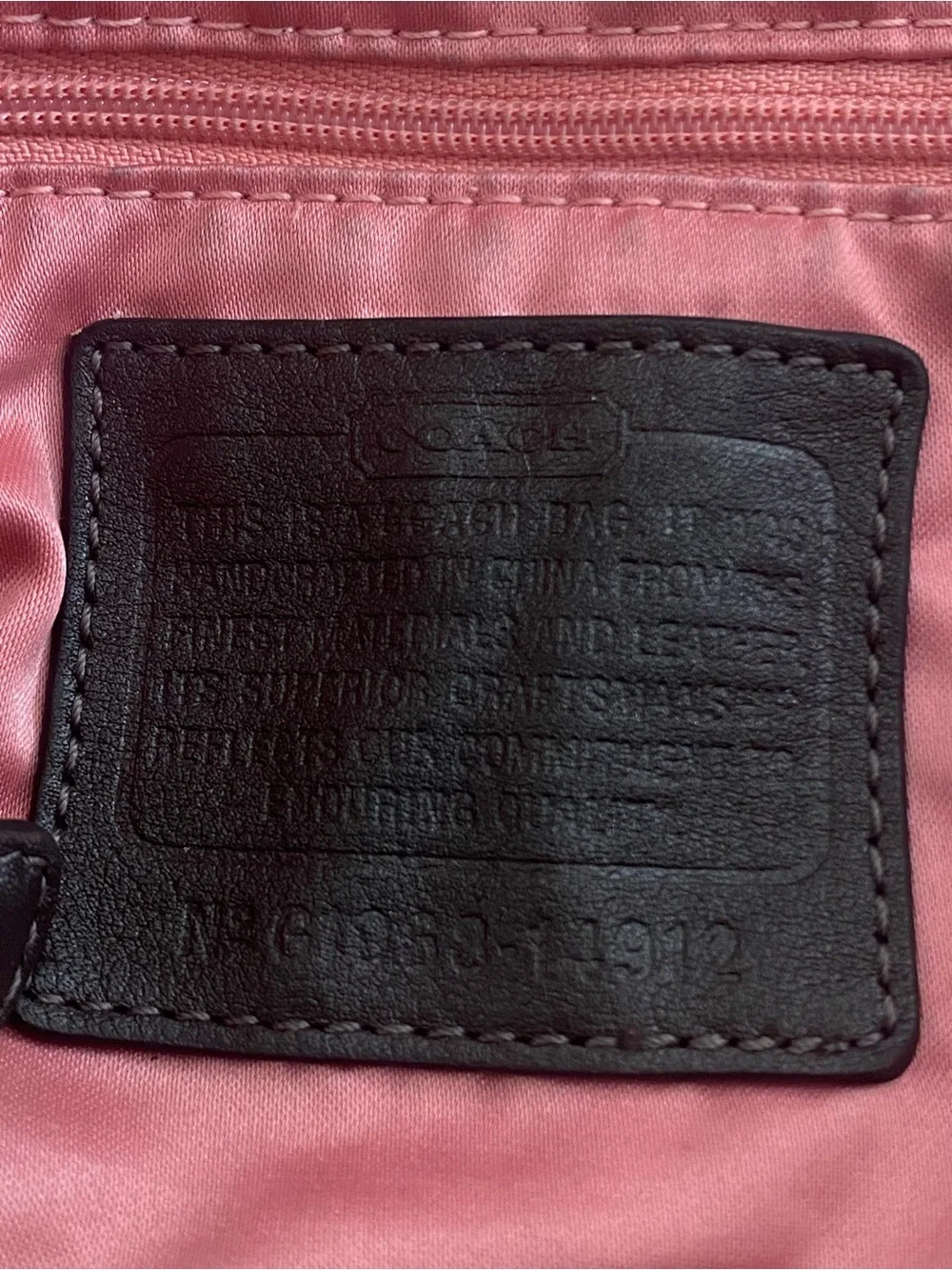 Coach Brown Signature Shoulder Bag Kristin